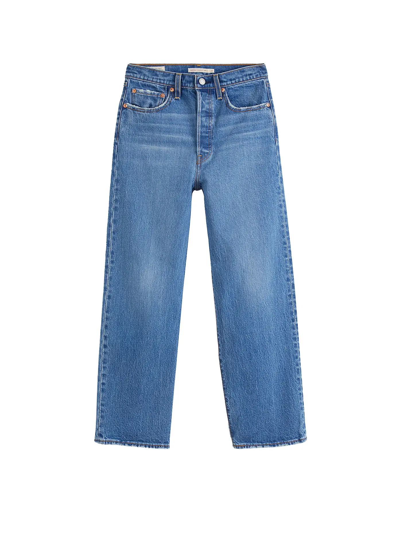LEVI'S® | Jeans Straight Fit 7/8 Ribcage | blau
